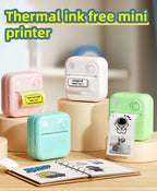 Dolewa D3 Portable Printer Thermal Paper Stickers Paper Mini Printers Labels Maker Printer for Error Printing Photo Printing