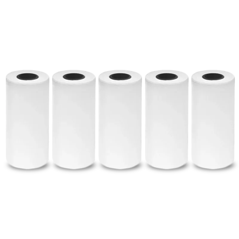Mini Portabl Printer Inkless Sticker Maker, Free Cut Small Pocket Printer, Portable Thermal Printer for Photo Journal Notes Memo