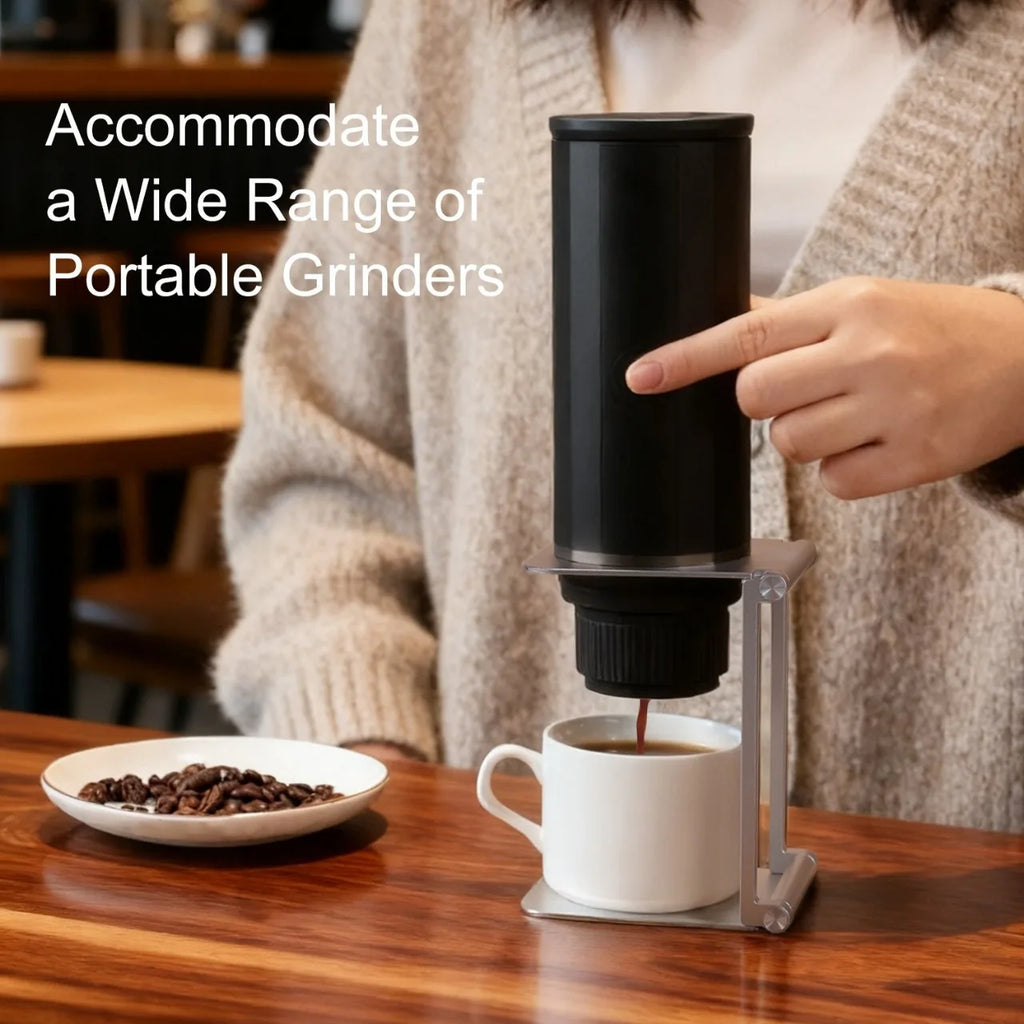 Foldable Coffee Aluminum Alloy Back Pillow for Couples Foam Wireless Electric Portable Espresso Drip Holder Support Backrest
