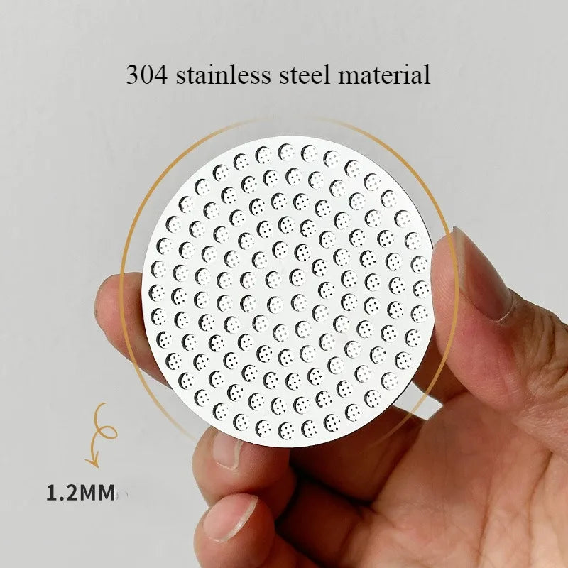 XHYKFFILTER 51/53/58mm Coffee Puck Screen 304 Stainless Steel Double Layer Fine Filter Screen for 51/54/58mm Portafilter