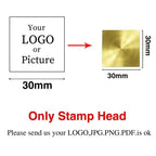 Custom Stamps Personalized Logo Metal Stamps Custom Wax Seals Stamps Customize Your Own Logo Gift Stamps Invitation Stamps