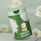 50 100pcs Scented Drawstring Trash Bags Thickened Camellia Fragrance Garbage Bag for Kitchen Odor Control Waste Bag