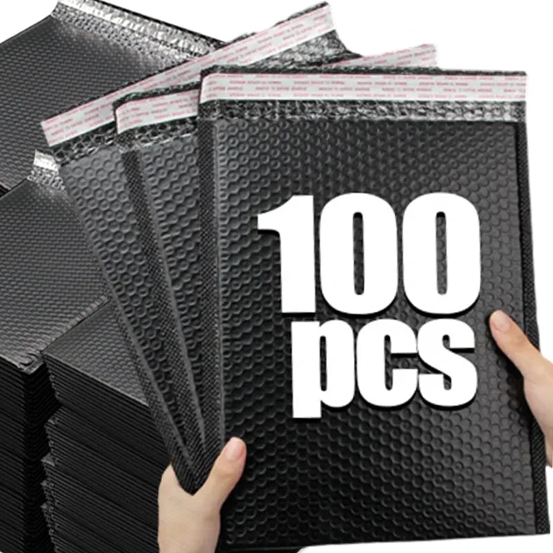Wholesale Black White Foam Envelope Bags Self Seal Mailers Padded Shipping Envelopes with Bubble Mailing Bags Shipping Packages