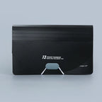 A6 Expanding Receipt Organizer Folder 13 Compartments Handheld Accordion File Holder Three Side Seal Document Storage