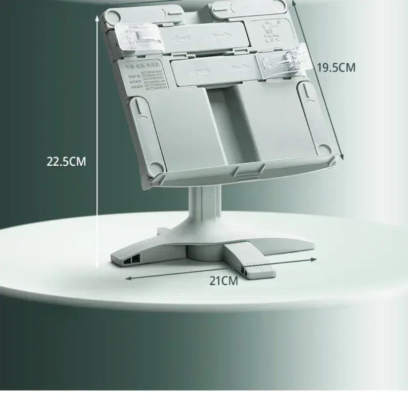 Adjustable Reading Bookshelf Lifting Landing Reading Stand Portable Book Holder Support Multifunctional Document Shelf For Home