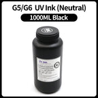 1000ML LED Curable UV Ink For Ricoh G5 G6 Gen3 Gen4 Gen4L Gen5 Gen5i Gen5S Gen6 G3 G4 G5i Printhead Hard Soft Neutral UV Ink