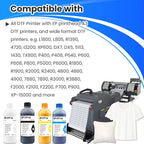 1000ML DTF ink for Epson L800 L805 DX5 DX7 XP600 I3200 I4720 I5113 for DTF transfer film DTF Film printer