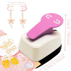 diy Earring Hole Puncher Earring Card Hole Punch Scrapbooking Paper Punch Earring Card Punch Hole Puncher DIY Punching Machine