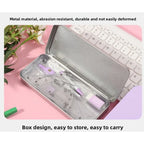 Professional Student Drafting Kit 7-Piece Compass Protractor and Ruler Set Student Ruler Set Ruler Set  Engineering Drawing