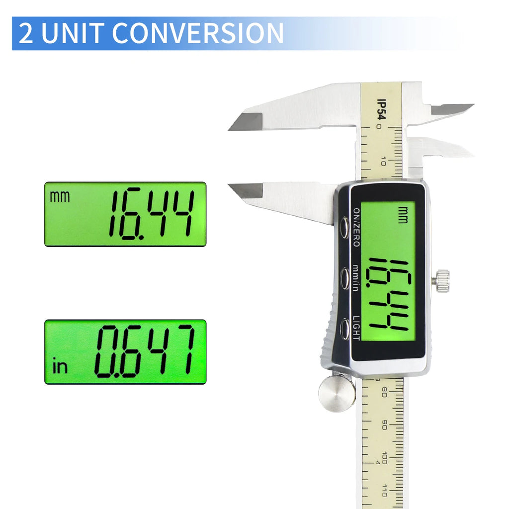 SHAHE IP54 Digital Caliper Electronic Caliper Ruler Digital Vernier Caliper Digital Caliper Stainless Steel Calipers