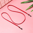 1PC Fashion New Design High Elasticity Sunglasses Lanyard Leather Strap Glasses Chain Cord Reading Glasses Strap Decoration