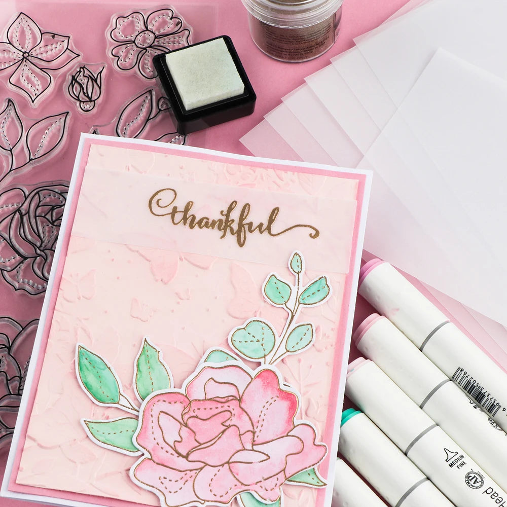 93gsm/115gsm/135gsm Frosted Smooth Vellum Paper Sheets 8.5x11inch Heat Resistant Translucent Vallum for Crafts Tracing