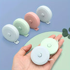 150 cm Cute Mini Soft Tape, Automatic Shrinking Tape Measure, Material Tape Measure, Plastic Tape Measure