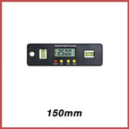 MAKLE 100mm 150mm 200mm digital protractor Angle Finder inclinometer electronic level magnetic bottom Level bubble angle tool