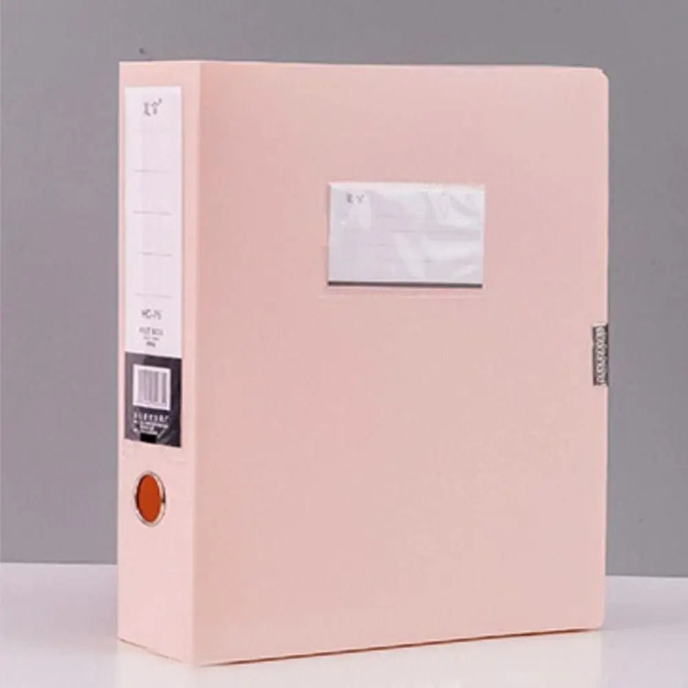 Multifunctional Document Storage Box Folder Large Capacity A4 Information Box Learning Office Storage Box File Box