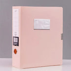 Multifunctional Document Storage Box Folder Large Capacity A4 Information Box Learning Office Storage Box File Box