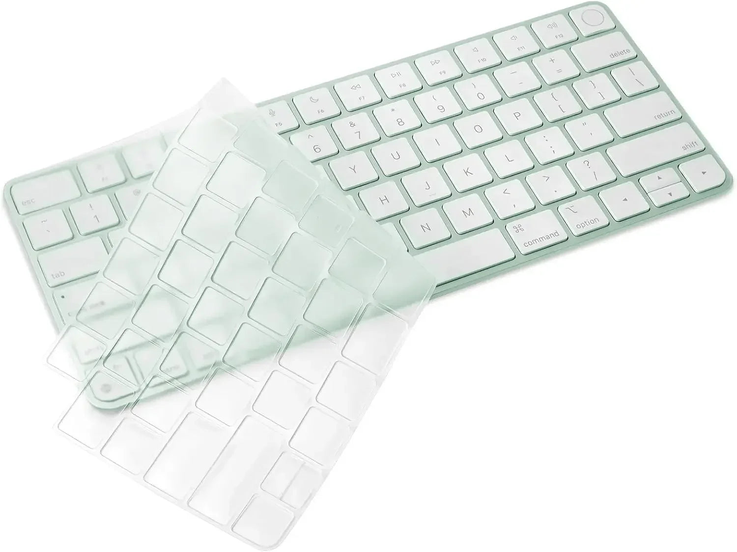 Ultra Thin TPU Keyboard Protector Cover Skin for Magic Keyboard with Touch ID A2449 A3118 Without Touch ID A2450 A3203 Keyboard