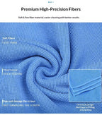 Pearl Screen Cleaning Cloth for Lcd Tv Screens, Microfiber Cleaning Cloth for Glasses, Camera Lens, Mobile Phones, Suitable for Macbook, Laptop, and Monitors, Lint-Free
