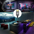 8K HDMI-compatible Cable for Xiaomi Mi Box 8K/60Hz 4K/120HZ 48Gbps Digital Cable for PS5 PS4 Laptop TV Monitor Projectors