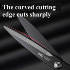 Deli 77757/6027 Stainless Steel Scissors 220mm/184mm Multi-function Household Office Tailor's Hand Scissors Cutting Paper Fabric