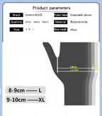 58cm Dish Washing Household Scrubbe Repeatable Kitchen Tool Waterproof Acid and Alkali Resistant Long Natural Latex Gloves