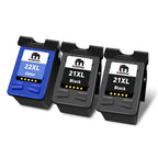 MorePage Replacement Ink Cartridge For HP21 22  HP 21XL For Deskjet F2180 F2200 F2280 F4180 F300 F380 D2300 Printer
