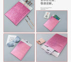 10Pcs/Lot Bubble Mailers Aluminized Bags Laser Envelope Self Seal Postal Gift Packaging Bags Book Shipping Package Colorful Bags