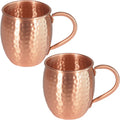 100% Copper Moscow Mule Mug Durable Coppery Beer Mugs 350ml Coffee Mug Milk Cup Pure Copper Bar Cup Drinkware