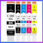 PGI-580 CLI-581 PGI580 CLI581 Ink Cartridge 580XXL 580XL For Canon PIXMA TS6150 TS6250 TS6350 TS705 TS8150 TS9150 TS8350 Printer