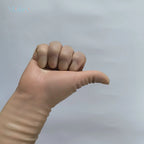 Natural Latex Gloves Short Cosplay Accessories 0.4 Thickness Excellent Elasticity and Softness