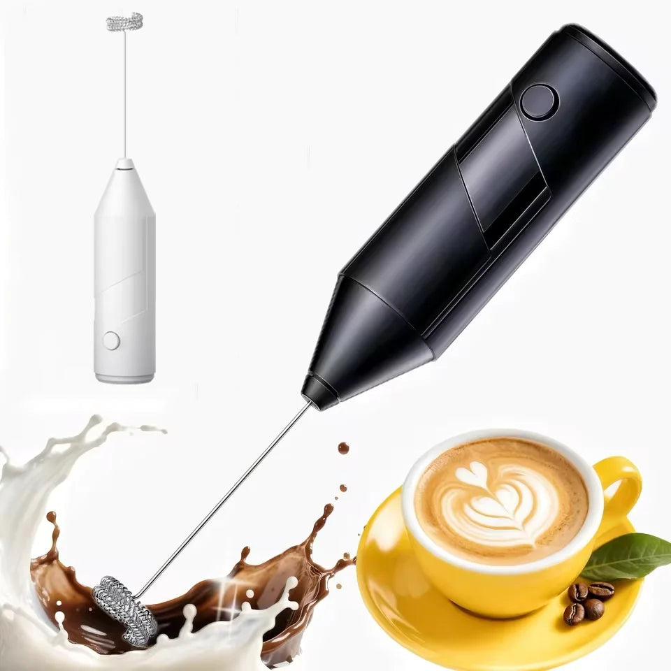 Milk Wireless Foamer Coffee Whisk Mixer Electric Blender Egg Beater Mini Frother Handle Stirrer Cappuccino Maker Cooking Tools