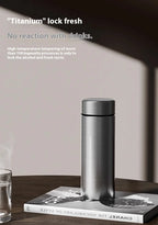 Gianxi Pure Titanium Insulated Cup Men'S And Women'S High-End Water Cup Portable Tea Cup Tea Water Separation Titanium Cup
