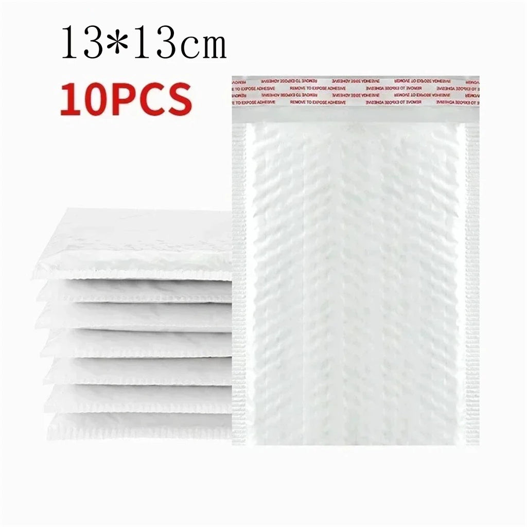 11/15/23cm White Bubble Envelopes Convenient Thicken Waterproof Shockproof Bubble Mailers Envelope Bags Self Seal Packing Bag