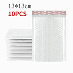 11/15/23cm White Bubble Envelopes Convenient Thicken Waterproof Shockproof Bubble Mailers Envelope Bags Self Seal Packing Bag