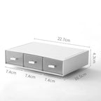 Desk Storage Drawers Desk Document Sundries Holder Cosmetic Desktop Organizer Box Cabinet Home Office Stationery Stackable Box