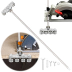 Positioning Calipers for Precise Measurements Easy Wood Cutting Precision Cutting Guide for Circular Saws Adjustable Guide Rail