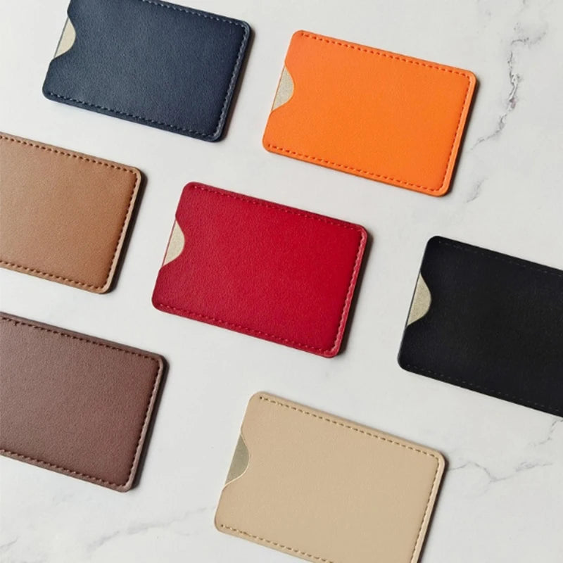 Men Women PU Leather Classic RFID Blocking Credit Card Holder Wallet Organizer Slim Anti Theft Multi Slot Travel Essential