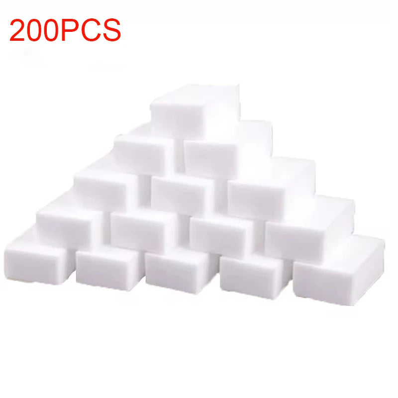 100 Pcs/lot Melamine Sponge Magic Sponge Eraser For Kitchen Dish Washing Cleaner Bathroom Melamine Cleaning Sponge 100X60X15MM