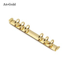 Metal Loose-leaf Binding Clip Colorful Spiral Binder File Folder DIY Album Diary Clips Ring For A4/B5/A5/A6/A7 Notebook Binder
