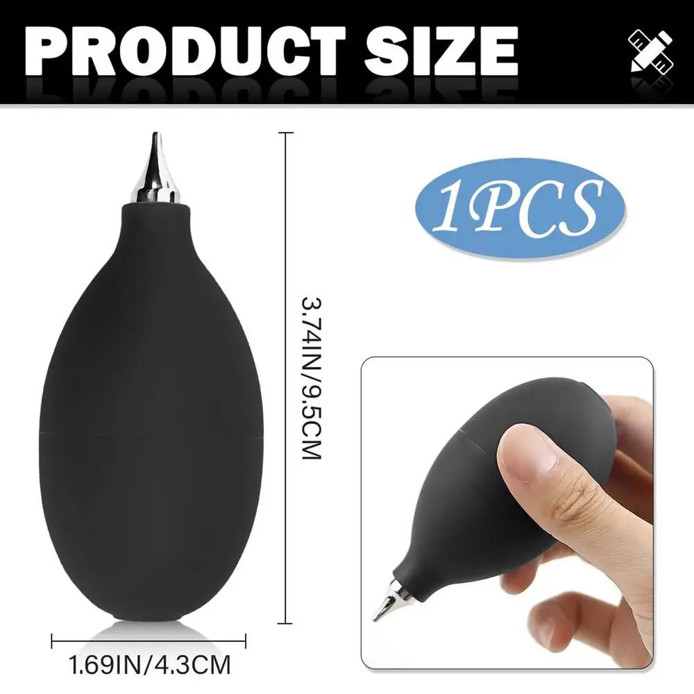 Rubber Bulb Air Pump Dust Blower Cleaning Cleaner for Keyboards Cell Phones Electronic Equipment Cleaning Tool Rubber Air Blower