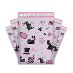 100PCS Poly Mailer Adhesive Envelope Courier Print Bag DIY Lady Panties Dress T-shirt Wedding Xmas Gift Box Packaging Pouches