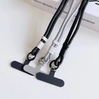 Candy Color Crossbody Colorful Long Strap for Mobile Phone Adjustable Lanyard Necklace Hanging Rope Anti-Lost Accessories