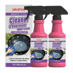 JAKEHOE 120ml Barbecue Rack Cleaner Powerful Cleaning Stubborn Grease Removes Carbon Deposits Safe Formula No Damage for Grill