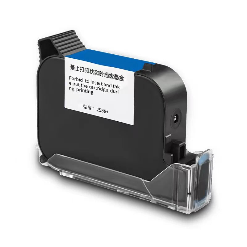 2588+ High adhesion solvent Quick drying cartridges for 12.7MM inkjet printers with unencrypted color cartridges
