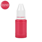 10ml Self-Inking Colorful Ink for Photosensitive Stamp Refilling Ink Red Green Blue Black Orange Rose red Chocolate Coffee White