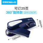 360 Rotation Heavy Duty Stapler Use 24/6 Staples Effortless Long Stapler School Paper Stapler Office Bookbinding Supplies