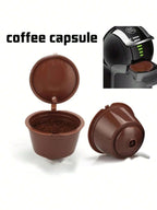 1/3/5/10pcs Reusable Coffee Capsules Filter Cup Dispenser for Nescafe Dolce Gusto Refillable Coffee Capsules Pod Compatible Kit