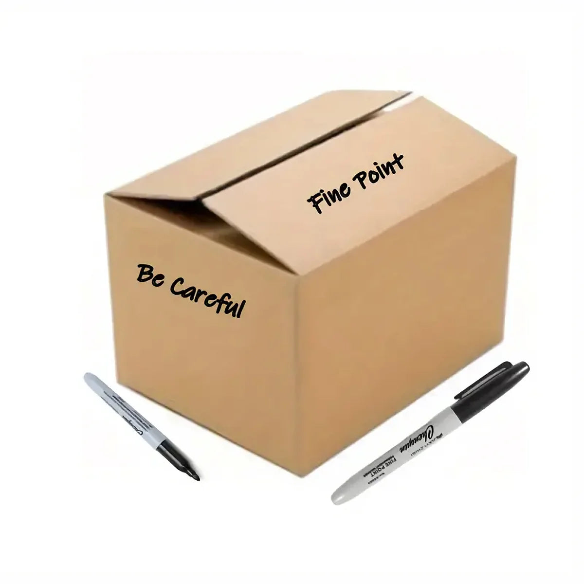 60pcs Fine Point Permanent Markers Pens, Perfect for Classroom, Office, Durable and Long-Lasting. No Suitable for Whiteboard