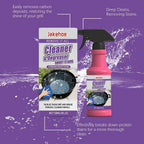 JAKEHOE 120ml Barbecue Rack Cleaner Powerful Cleaning Stubborn Grease Removes Carbon Deposits Safe Formula No Damage for Grill