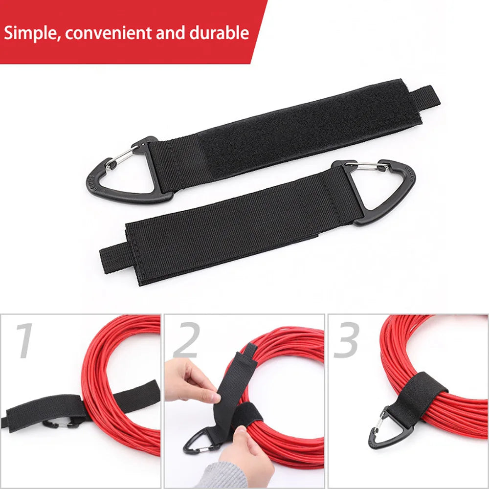 Hanging Mountaineering Buckle With Heavy Material Binding Nylon Storage Belt Extension Line Storage And Sorting Heavy Material